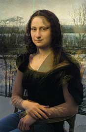 Stillbild ur filmen En kvinna, Mona-Lisa